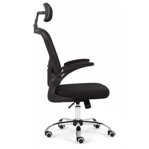 Cadeira De Escritório Moob Barcelona Giratória Ergonômica Com Sistema Relax Preta -  Home Goncalo