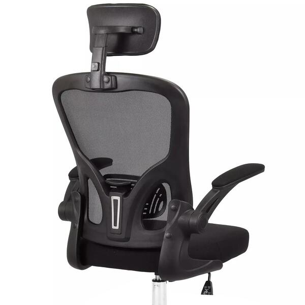 Cadeira De Escritório Moob Barcelona Giratória Ergonômica Com Sistema Relax Preta -  Home Goncalo