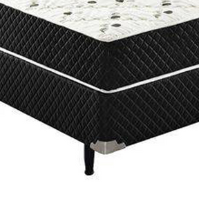 Cama Box Conjugado Casal Sp Móveis Espuma Ortopédica - 39x138x188cm - Home Goncalo